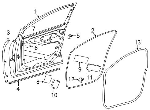 000-998-45-03 Mercedes-Benz Lower Weatherstrip Plug