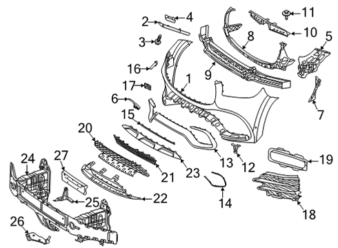 Mercedes-Benz 167-885-46-07-64 Mount Mercedes-Benz 167-885-46-07-64 Mount