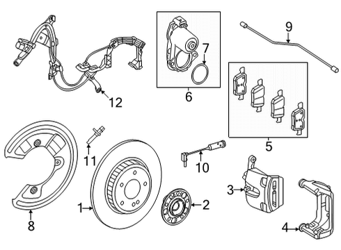 Mercedes-Benz 206-540-39-62 Electrical Wiring Harness