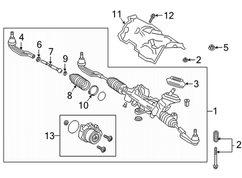 Mercedes-Benz 177-330-87-00 Steering Tie Rod End, Left Outer Mercedes-Benz 177-330-87-00 Steering Tie Rod End, Left Outer