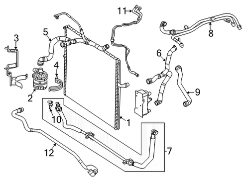 Mercedes-Benz 167-501-61-04 HOLDER Mercedes-Benz 167-501-61-04 HOLDER