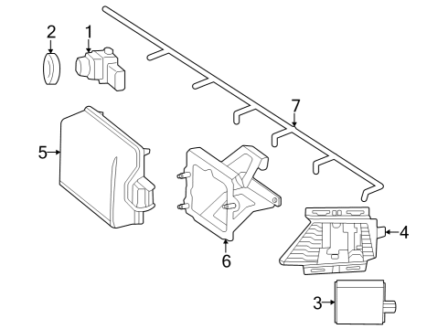 Mercedes-Benz 254-540-19-30 ELECTRICAL WIRING HARNESS Mercedes-Benz 254-540-19-30 ELECTRICAL WIRING HARNESS