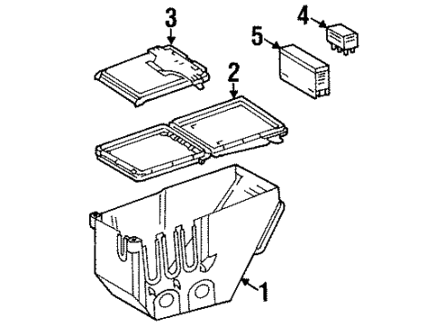 Mercedes-Benz 140-820-26-26 Control Module 140-820-26-26 Mercedes-Benz Control Module