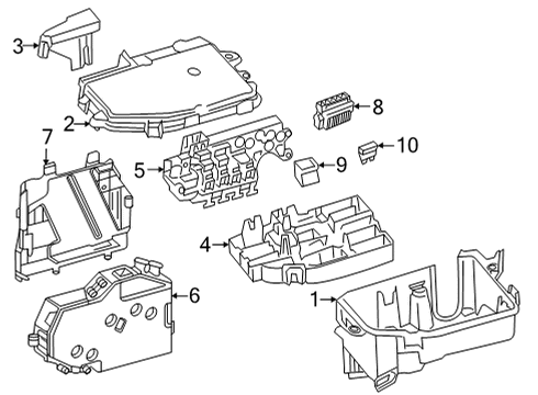 Mercedes-Benz 247-545-97-00 HOLDER Mercedes-Benz 247-545-97-00 HOLDER