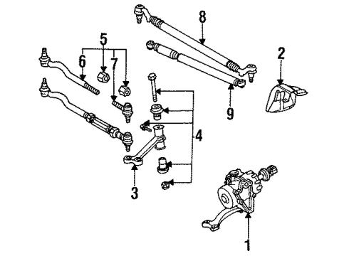 Mercedes-Benz 240-463-00-66 Rubber Mounting Mercedes-Benz 240-463-00-66 Rubber Mounting