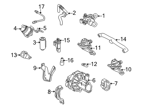Mercedes-Benz 210-470-06-59 Purge Solenoid Mercedes-Benz 210-470-06-59 Purge Solenoid