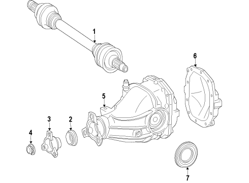 Mercedes-Benz 212-410-46-00 PROPELLER SHAFT 212-410-46-00 Mercedes-Benz PROPELLER SHAFT