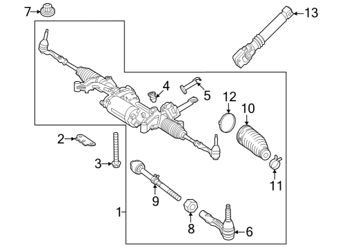 Mercedes-Benz 294-460-30-00 Steering Gear Mercedes-Benz 294-460-30-00 Steering Gear