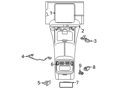 Mercedes-Benz 223-820-15-05-64 MULTIMEDIA CON. UNIT Mercedes-Benz 223-820-15-05-64 MULTIMEDIA CON. UNIT