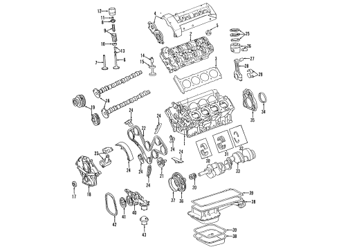 119-050-24-17 Mercedes-Benz Exhaust Camshaft