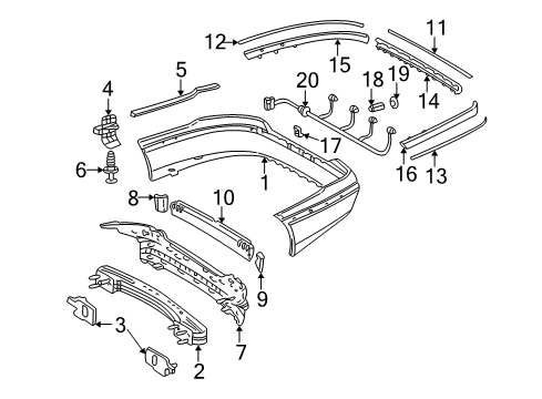 215-885-00-67 Mercedes-Benz Sensor Housing