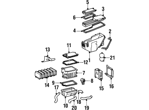 124-540-00-82 Mercedes-Benz Cover