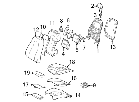 Mercedes-Benz 177-910-45-07-9H93 OUTER COVER, SEAT BACKR. Mercedes-Benz 177-910-45-07-9H93 OUTER COVER, SEAT BACKR.