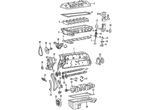 Mercedes-Benz 606-010-06-30 Valve Cover Mercedes-Benz 606-010-06-30 Valve Cover