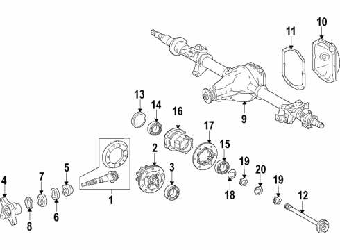 Mercedes-Benz 907-410-98-01-64 CENTER SUPPORT BEARING Mercedes-Benz 907-410-98-01-64 CENTER SUPPORT BEARING