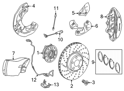 Mercedes-Benz 000-420-39-04 Rear Pads 000-420-39-04 Mercedes-Benz Rear Pads