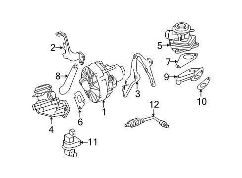 Mercedes-Benz 221-470-02-59 Vapor Canister 221-470-02-59 Mercedes-Benz Vapor Canister