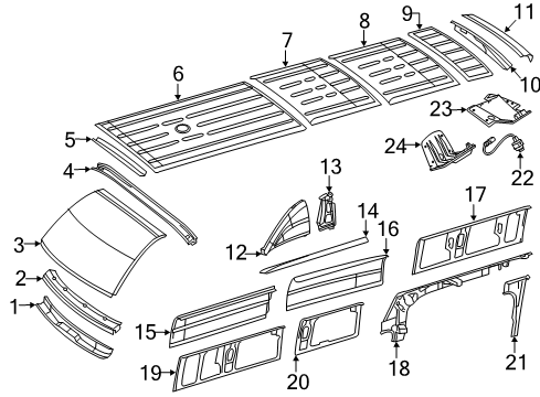 Mercedes-Benz 907-820-23-01-9051 BRACKET Mercedes-Benz 907-820-23-01-9051 BRACKET