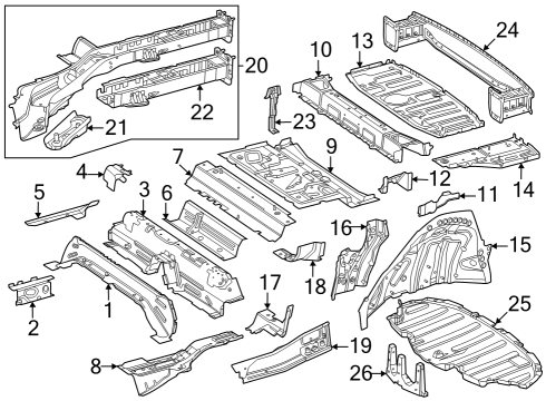 Mercedes-Benz 001-991-13-71 Bracket Fastener 001-991-13-71 Mercedes-Benz Bracket Fastener