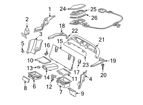 Mercedes-Benz 230-690-09-41-7F08 Panelling Mercedes-Benz 230-690-09-41-7F08 Panelling