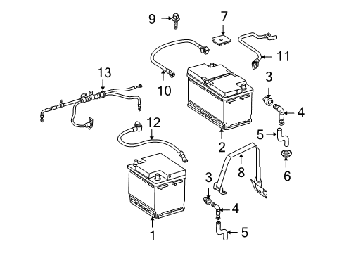 221-540-08-35 Mercedes-Benz ELECTRIC LINE