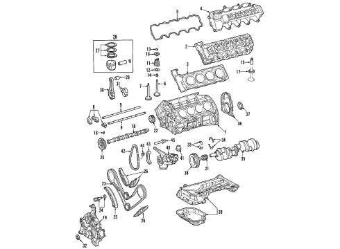 Mercedes-Benz 113-030-39-17 Piston 113-030-39-17 Mercedes-Benz Piston