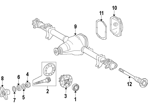 906-410-14-16-80 Mercedes-Benz REMAN PROPELLER SHAFT COMPL