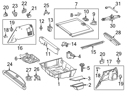 Mercedes-Benz 166-690-99-00-64-9051 TRIM, LOADING SILL Mercedes-Benz 166-690-99-00-64-9051 TRIM, LOADING SILL
