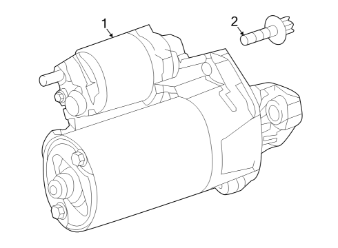 Mercedes-Benz 278-906-07-00-88 REMAN STARTER Mercedes-Benz 278-906-07-00-88 REMAN STARTER