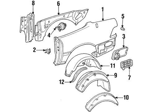Mercedes-Benz 129-630-01-43 Tube Mercedes-Benz 129-630-01-43 Tube