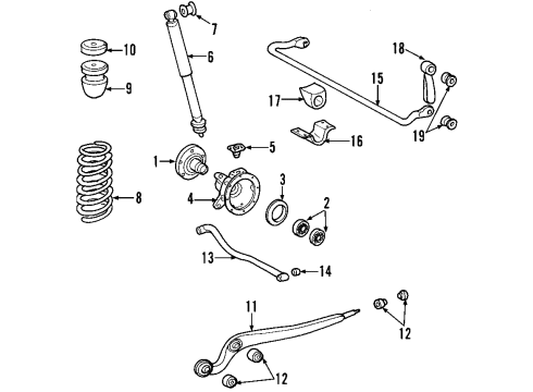 Mercedes-Benz 000-323-68-85 Bushing 000-323-68-85 Mercedes-Benz Bushing