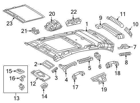Mercedes-Benz 253-815-05-31 Grip Handle Rear Bracket Mercedes-Benz 253-815-05-31 Grip Handle Rear Bracket