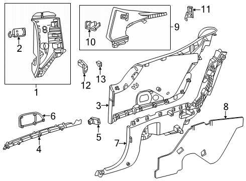 Mercedes-Benz 099-991-01-70 Grip Handle Retainer 099-991-01-70 Mercedes-Benz Grip Handle Retainer