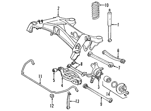 Mercedes-Benz 124-324-30-04-64 REAR SPRING Mercedes-Benz 124-324-30-04-64 REAR SPRING