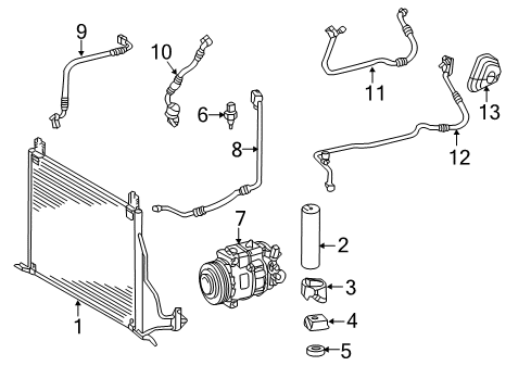 Mercedes-Benz 230-830-55-15-64 PIPING Mercedes-Benz 230-830-55-15-64 PIPING