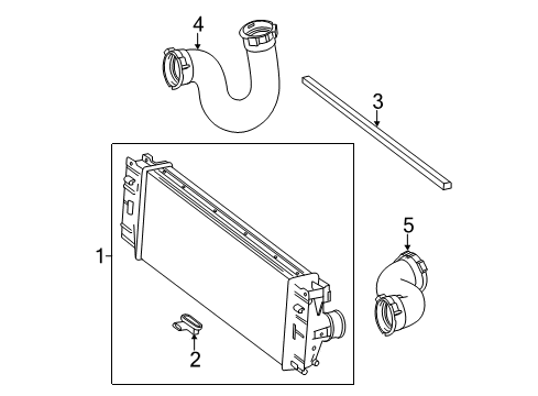 Mercedes-Benz 906-528-51-82 CHARGE AIR HOSE Mercedes-Benz 906-528-51-82 CHARGE AIR HOSE