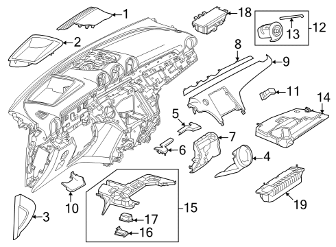Mercedes-Benz 206-991-13-00 Vent Grille Clip 206-991-13-00 Mercedes-Benz Vent Grille Clip