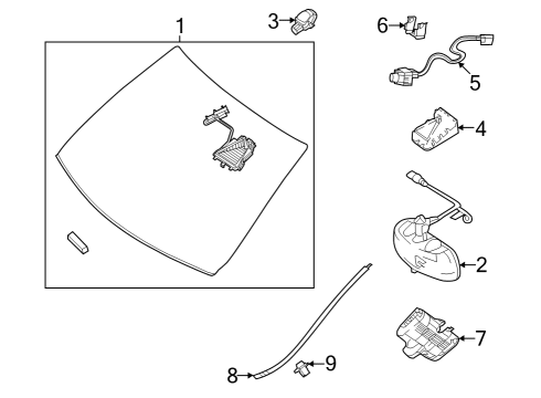 Mercedes-Benz 253-670-98-00-64 WINDSHIELD Mercedes-Benz 253-670-98-00-64 WINDSHIELD
