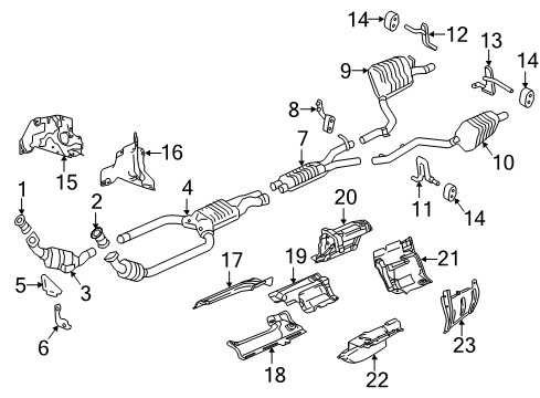 Mercedes-Benz 212-490-16-61 EXHAUST GAS LINE 212-490-16-61 Mercedes-Benz EXHAUST GAS LINE