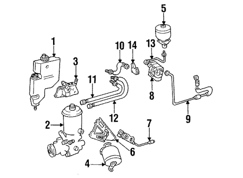 Mercedes-Benz 129-997-16-82 Pressure Hose Mercedes-Benz 129-997-16-82 Pressure Hose