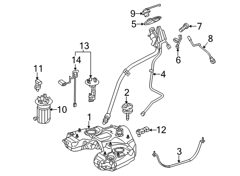 Mercedes-Benz 166-300-03-04 Pedal Travel Sensor 166-300-03-04 Mercedes-Benz Pedal Travel Sensor