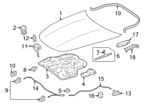 010-990-60-04 Mercedes-Benz Retainer Plate Bolt