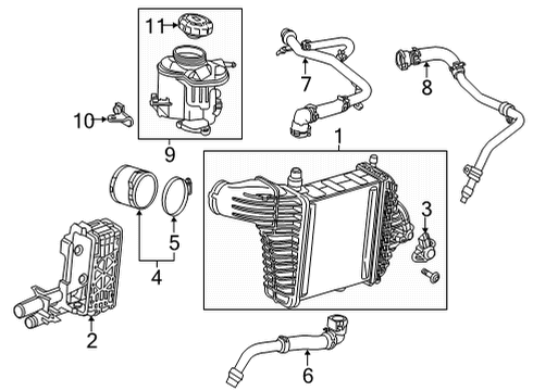 133-090-05-14 Mercedes-Benz Intercooler