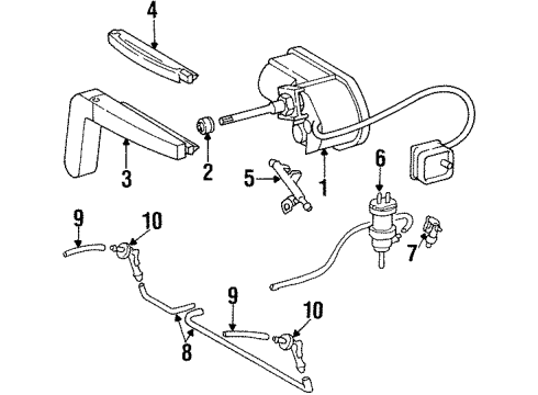 Mercedes-Benz 000-820-00-47 Nozzle Mercedes-Benz 000-820-00-47 Nozzle