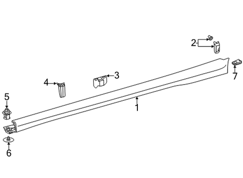 Mercedes-Benz 247-725-86-00 Accessory Kit 247-725-86-00 Mercedes-Benz Accessory Kit