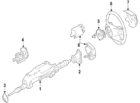 251-460-03-37 Mercedes-Benz Bearing