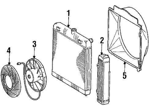 617-205-05-10 Mercedes-Benz Fan Pulley
