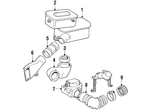 Mercedes-Benz 603-094-01-60 Inlet Hose Seal Mercedes-Benz 603-094-01-60 Inlet Hose Seal