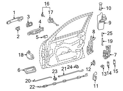 Mercedes-Benz 202-720-29-35 Lock Mercedes-Benz 202-720-29-35 Lock