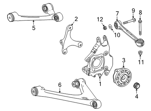 Mercedes-Benz 190-350-61-00 Control Arm Mercedes-Benz 190-350-61-00 Control Arm
